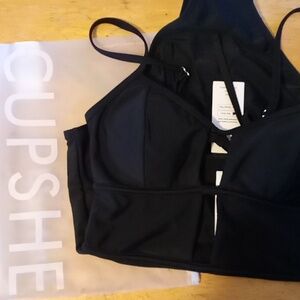 Cupshe Black Women Swim One Piece